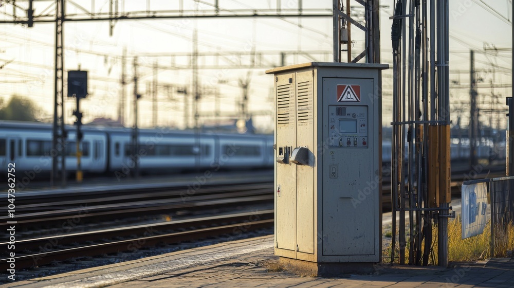 Emergency power and safety in railway station infrastructure details
