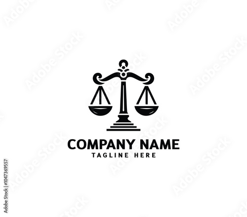 Vector scales logo design. Law attorney, Legal, Lawyer service, Law office, Scale, Libra logo template