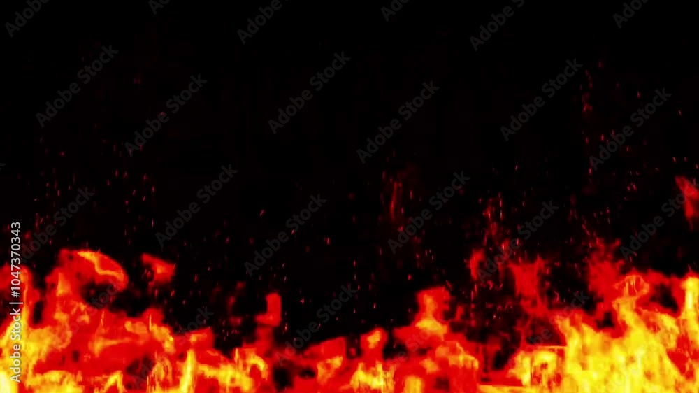 burning fire overlay filter background