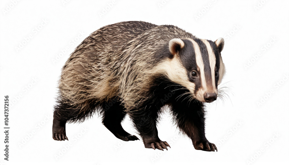 adger on white background isolated adger on white background isolated
