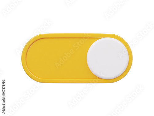 Switch icon 3d render illustration