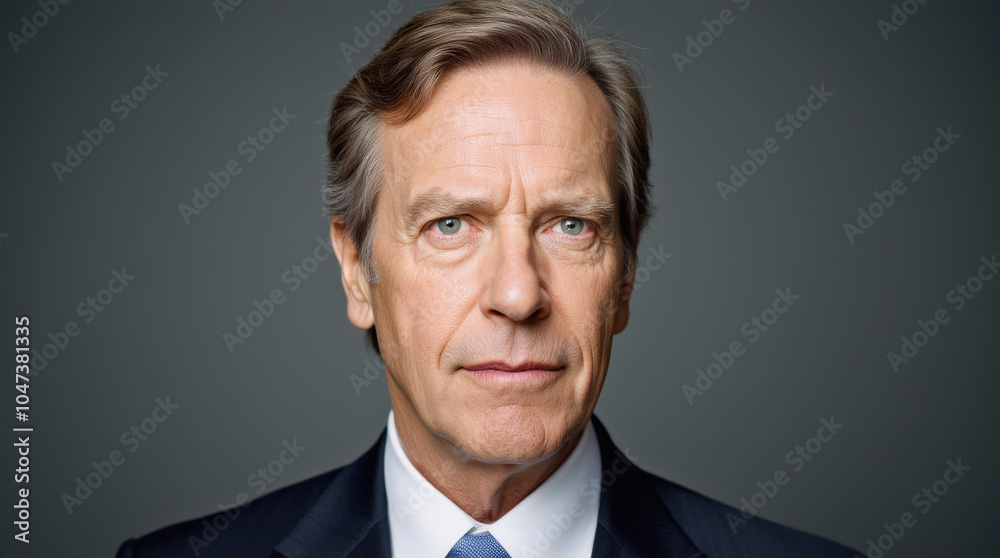 Professional Business Portrait of Mature Executive in Suit | Senior Leadership, Corporate Headshot, and Businessman Stock Image Professional Business Portrait of Mature Executive in Suit | Senior Leadership, Corporate Headshot, and Businessman Stock Image