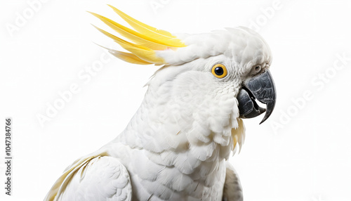 Collie on white background isolated photo