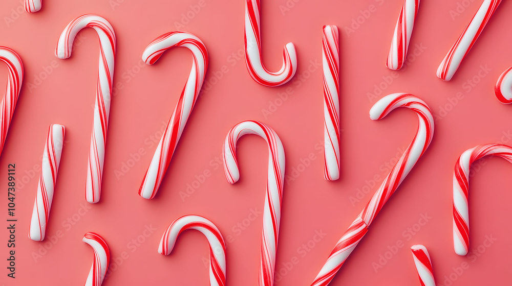 Festive candy canes Festive candy canes