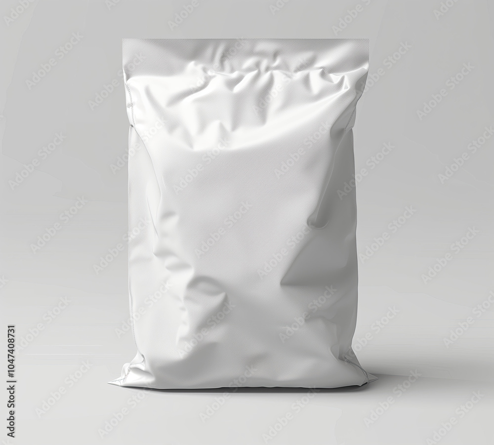 Bag of Chips Mockup, high-end and customizable with realistic high-resolution rendering, ideal for branding, packaging design, and snack product presentations, AI Generative