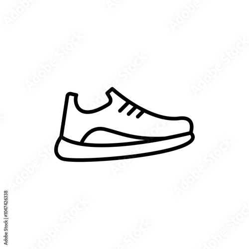 Shoes icon logo set vector