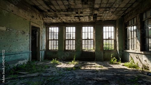 old abandoned building