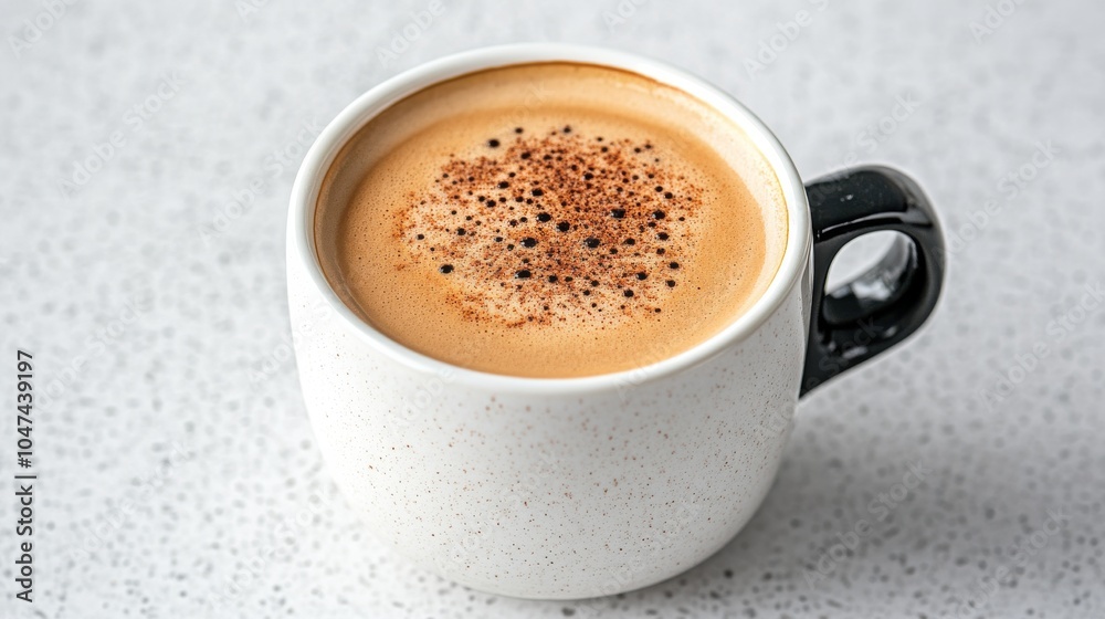 Freshly Brewed Coffee in a Stylish Mug Freshly Brewed Coffee in a Stylish Mug