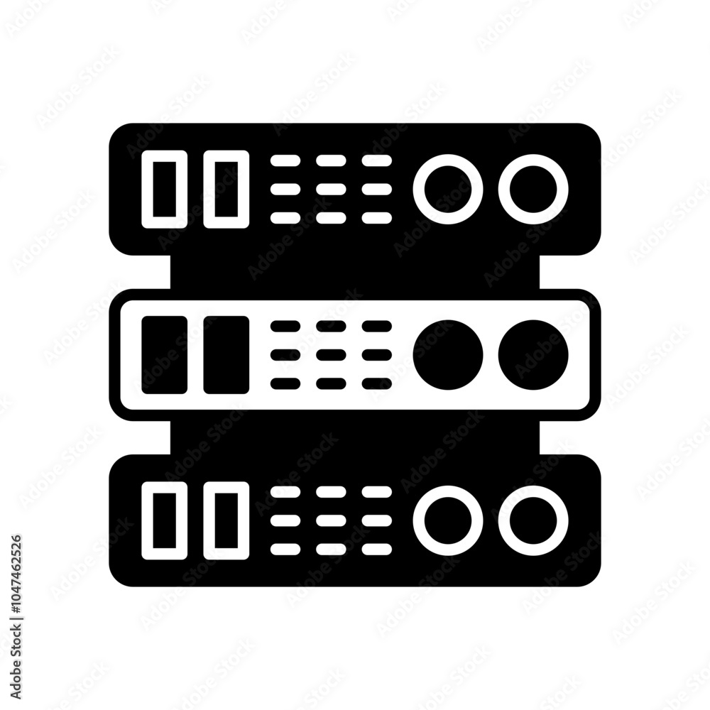 Project Data Glyph Icon, Vector illustration Project Data Glyph Icon, Vector illustration