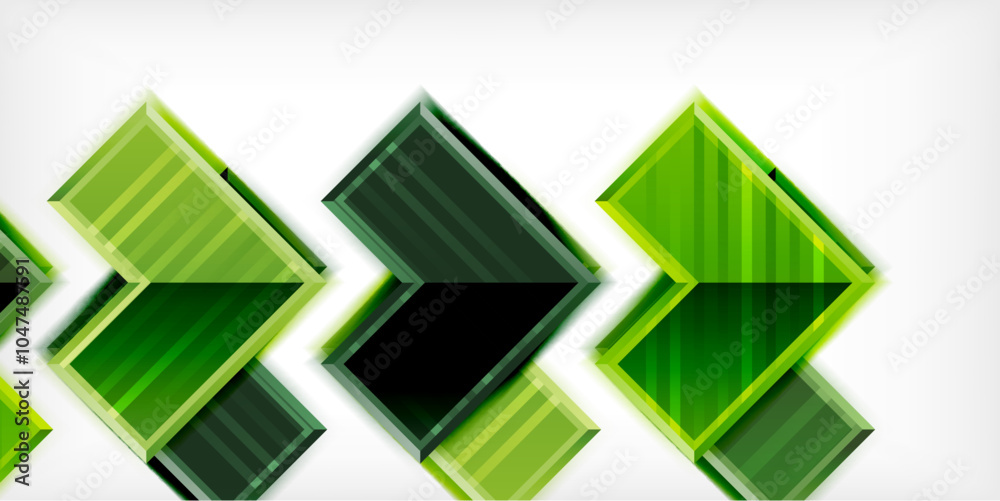 Arrow symbols created with 3d effects and line texture geometric abstract background Arrow symbols created with 3d effects and line texture geometric abstract background