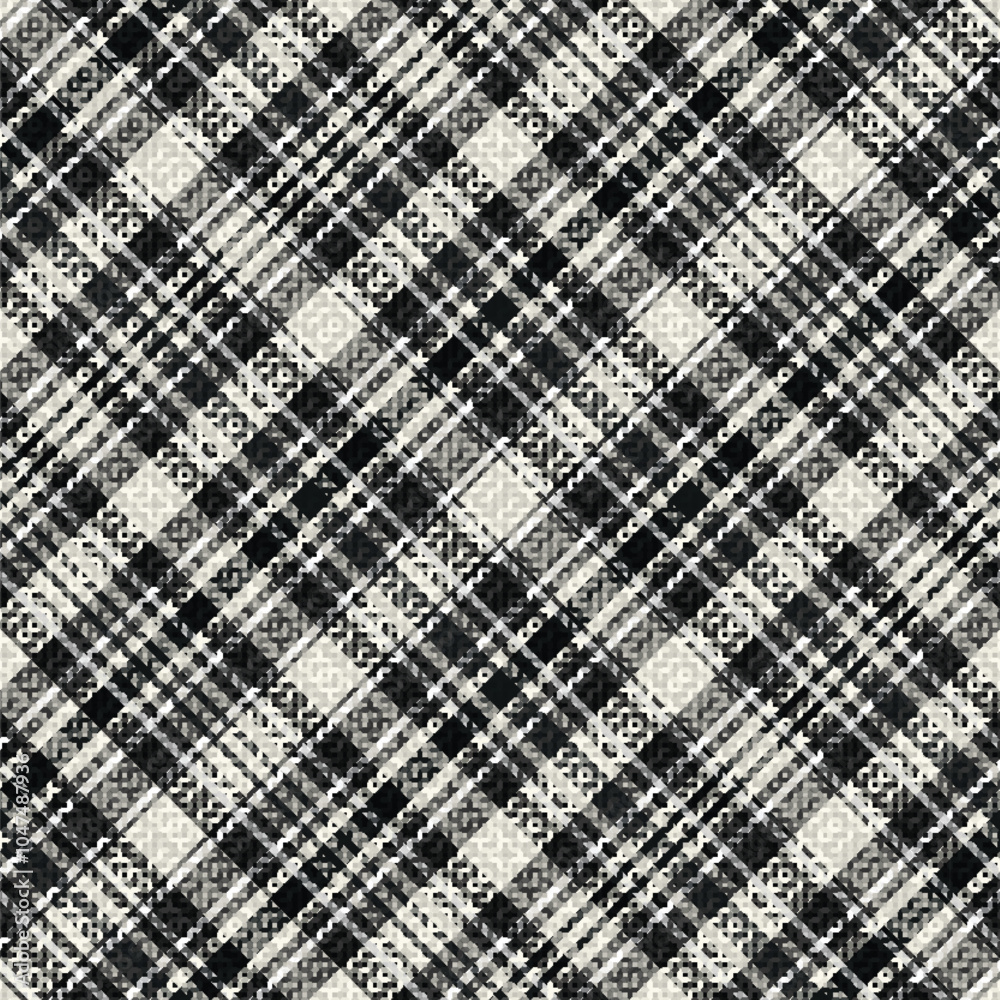 Tartan plaid pattern with texture. Tartan plaid pattern with texture.