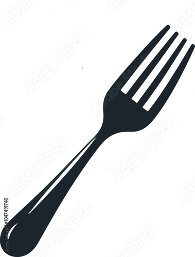 Fork, spoon vector