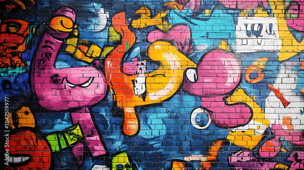 Obraz premium graffiti on the wall