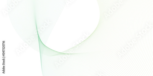 Abstract backdrop with colorful wave gradient lines on white background. Modern technology background, wave design. Vector illustration.	