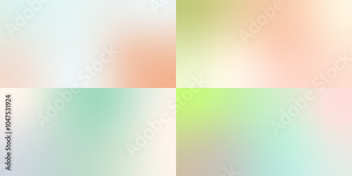 vector blended soft pastel colors backgrounds