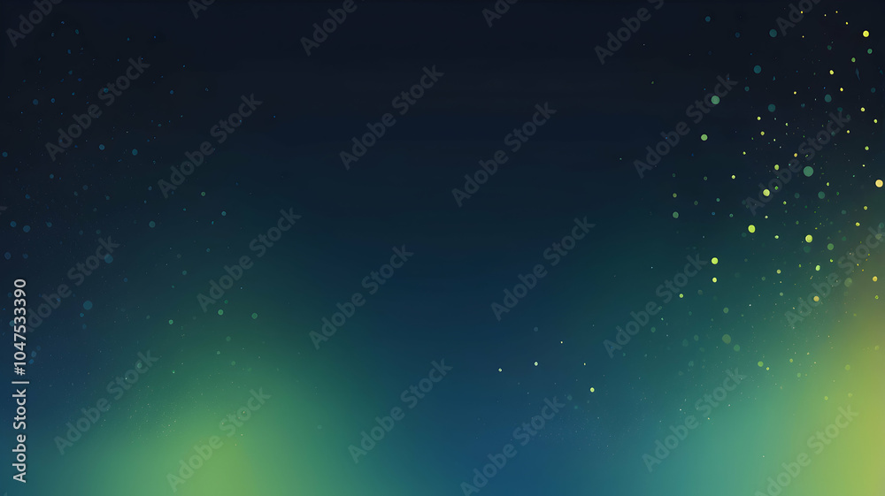 Obraz premium neon Navy Blue, Olive Green, Black glowing gradient background, a soft grainy noise texture with shimmering highlights and Smooth Transitions for a dynamic effect