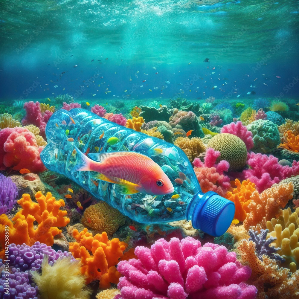 Fototapeta premium pollution of nature