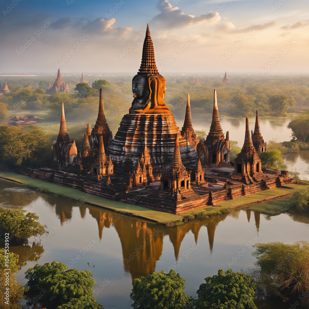 Obraz premium temple si sanphet