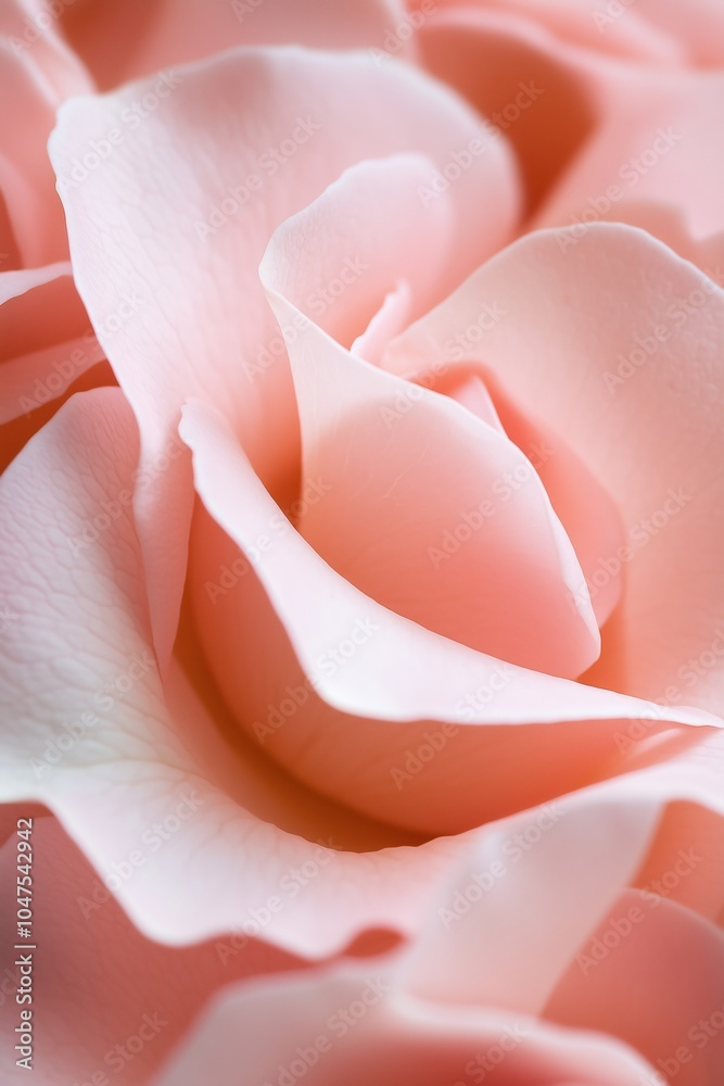 A close up of a pink rose with a soft, delicate texture A close up of a pink rose with a soft, delicate texture