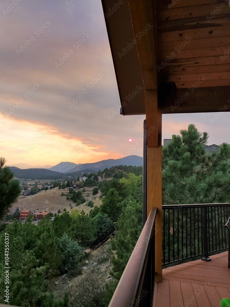 Fototapeta premium Landscape mountain view