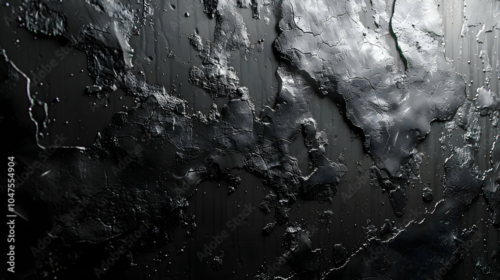 Fototapeta premium Abstract Dark Cracked Background