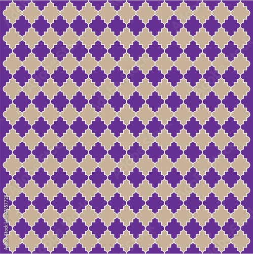 Purple Seamless Pattern