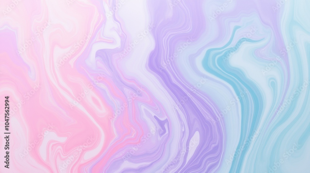 An abstract background featuring a fluid marble pattern in soft pastel shades, blending pink, lavender, and teal for a smooth and harmonious look. An abstract background featuring a fluid marble pattern in soft pastel shades, blending pink, lavender, and teal for a smooth and harmonious look.