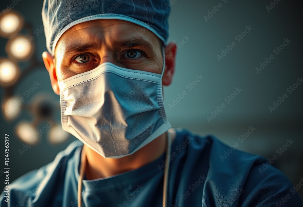 Surgeon in action a glimpse behind the mask Surgeon in action a glimpse behind the mask
