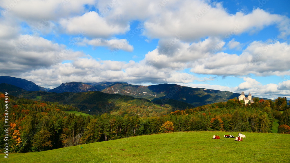 Landschaftsidyll Semmering Gebiet Landschaftsidyll Semmering Gebiet
