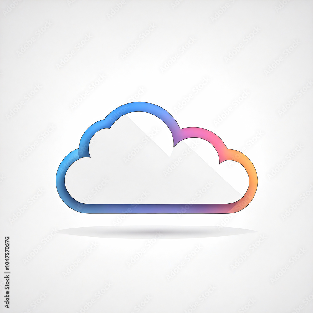 cloud computing icon cloud computing icon