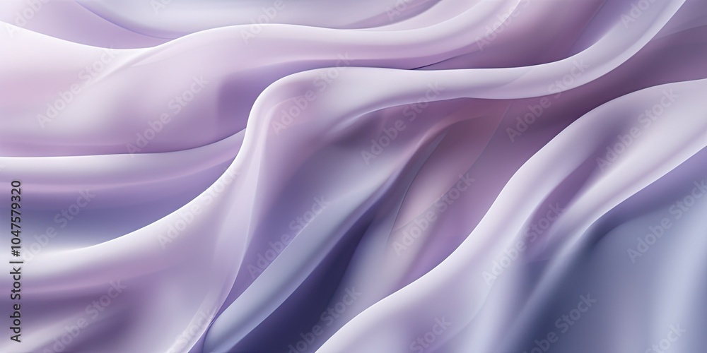 Fototapeta premium Soft, flowing purple fabric.