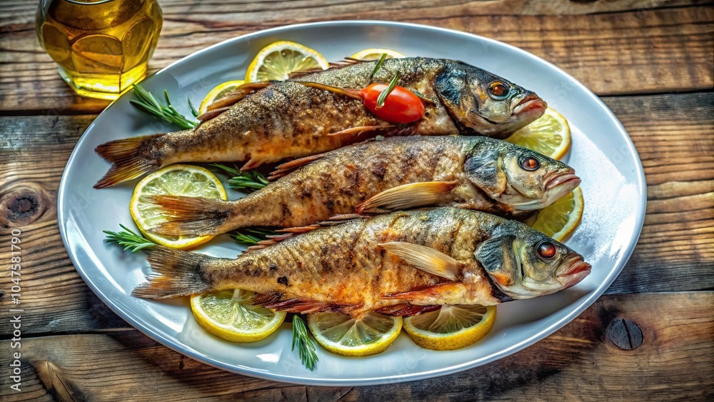 grilled fish with herbs and lemon grilled fish with herbs and lemon