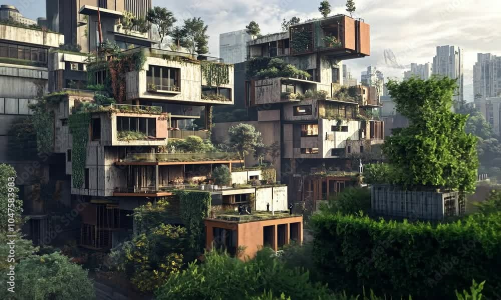 Urban Jungle: A Vision of Nature Reclaiming the City Urban Jungle: A Vision of Nature Reclaiming the City