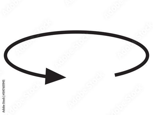 Round and Rotation arrow icon with angle 45, 90, 180, 360 degrees vector illustration. angles of turn swivel icon 45 to 360 degrees icon.