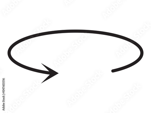 Round and Rotation arrow icon with angle 45, 90, 180, 360 degrees vector illustration. angles of turn swivel icon 45 to 360 degrees icon.