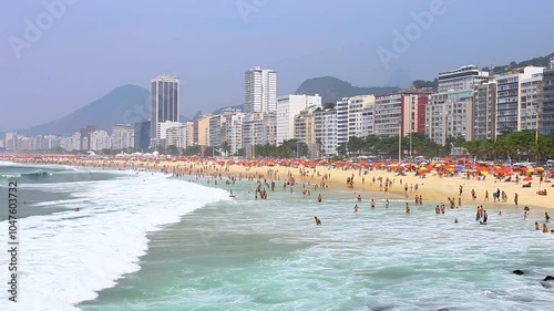 Copacabana beach, Rio de Janeiro, Brazil photo