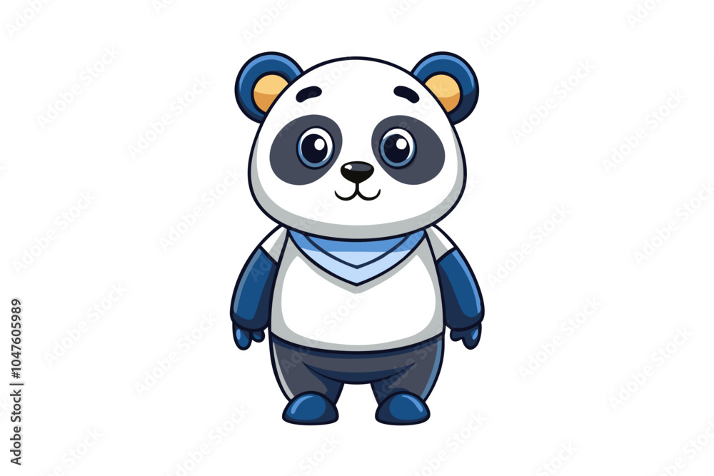 Panda cartoon vector Panda cartoon vector