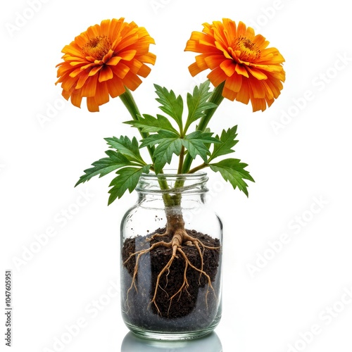  Marigold Root System Display