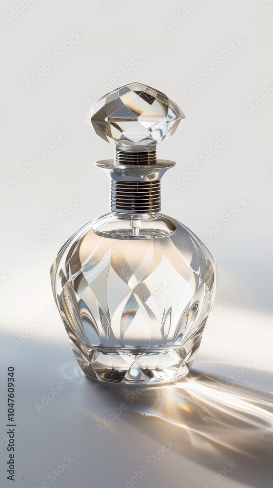 White Background Perfume Bottle White Background Perfume Bottle