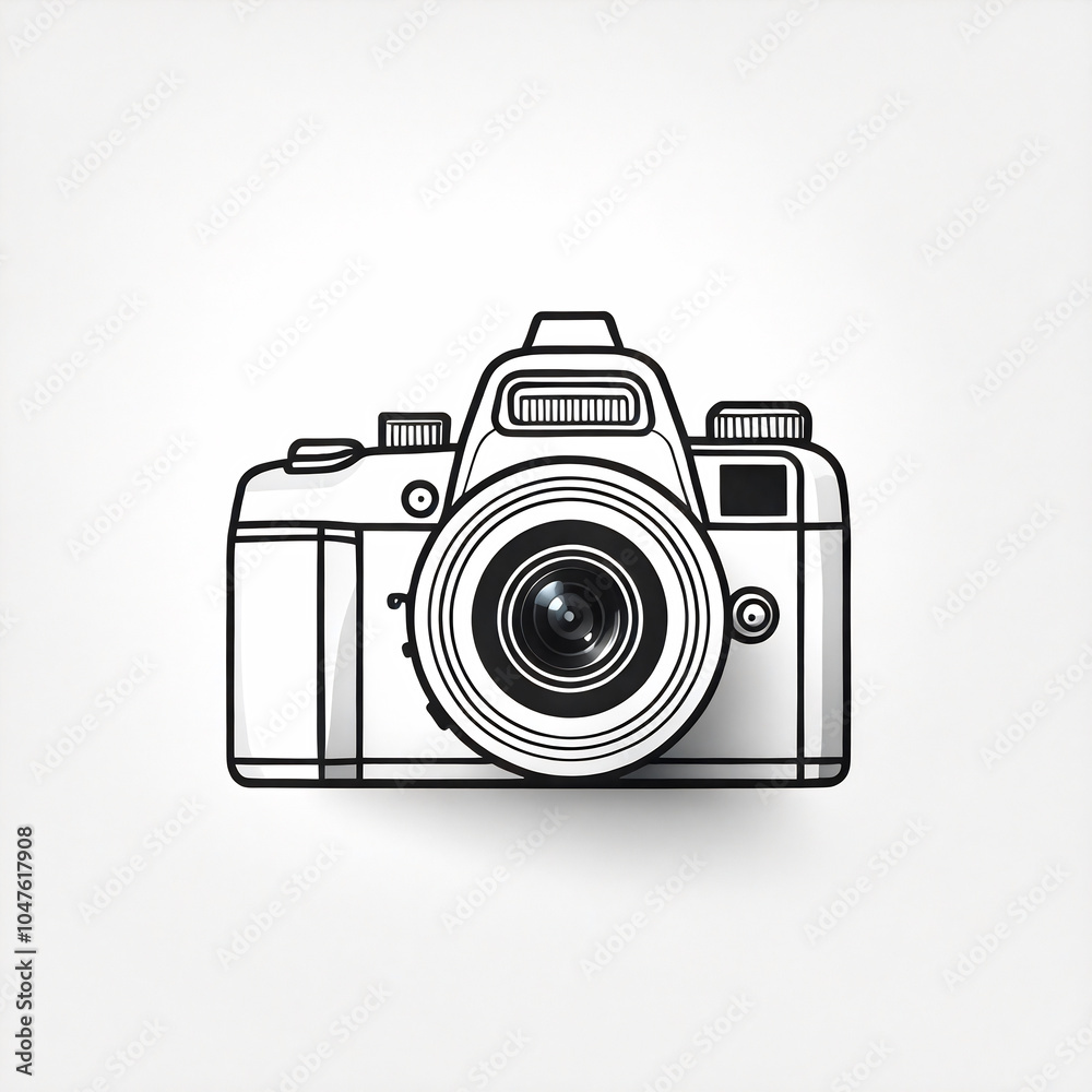 photo camera isolated photo camera isolated