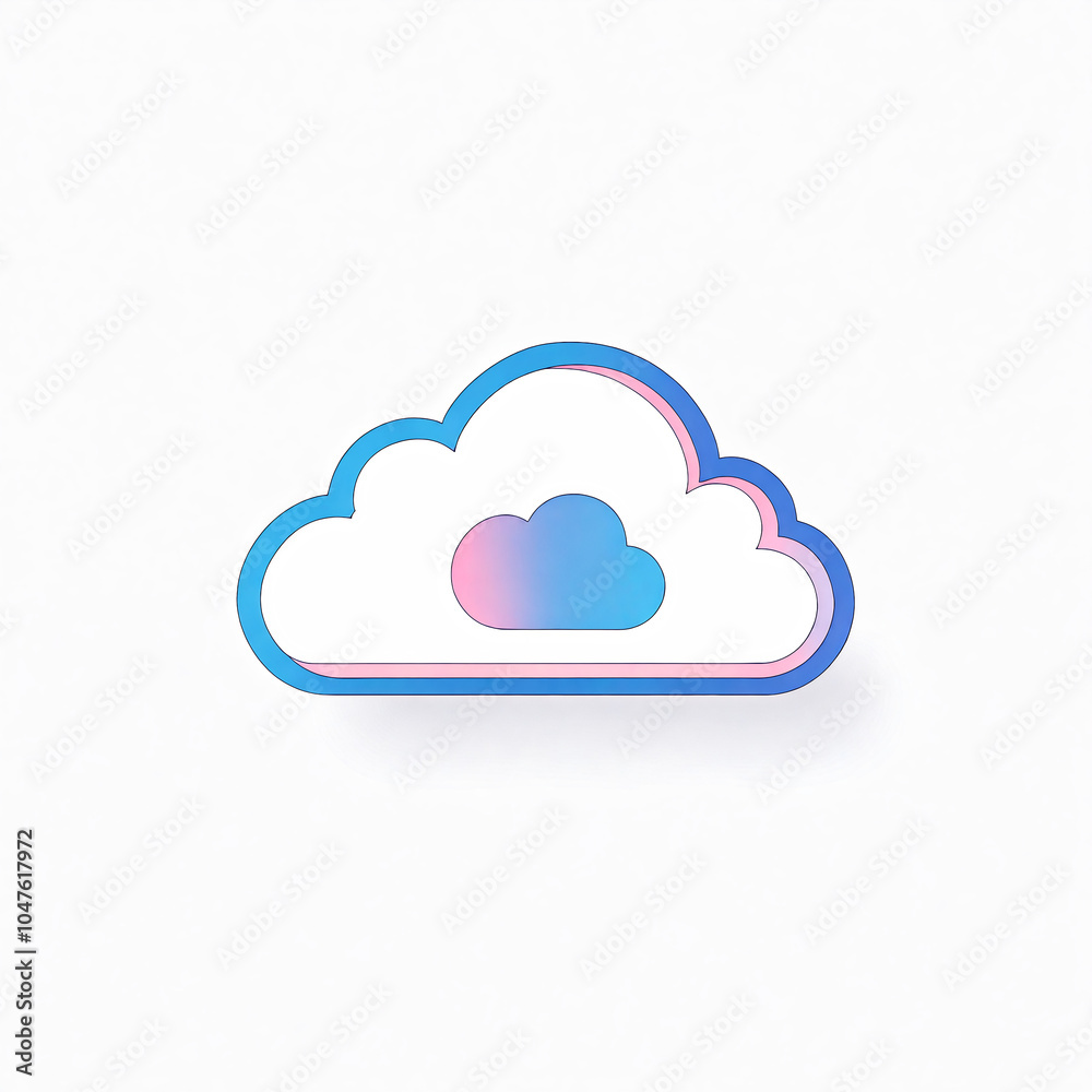 cloud computing icon cloud computing icon