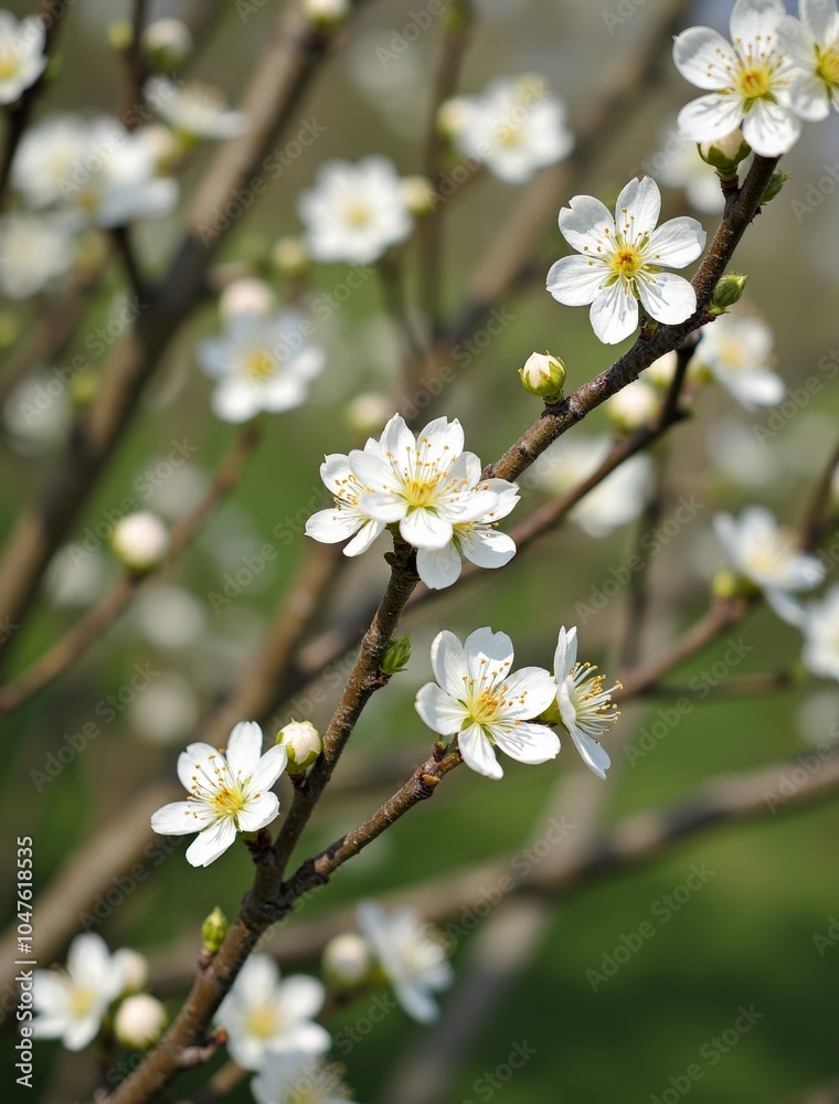 close up trees branches with blooming flowers 1 close up trees branches with blooming flowers 1