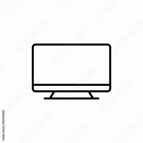 computer display icon sign vector