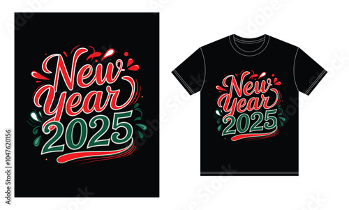 a t-shirt with a happy new year