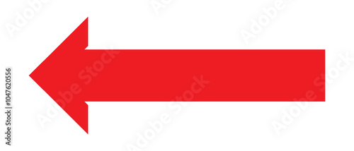 Arrow icon. long line arrow vector. flat style Arrow symbol. simple Arrow icon on a white background.