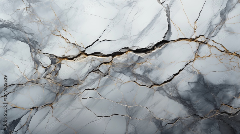 Sophisticated gray-veined marble texture on a white background, perfect for wallpaper or design projects.