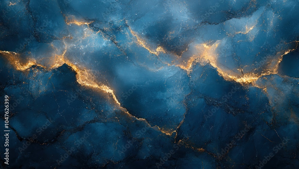 Abstract Marble Texture with Golden Veins Abstract Marble Texture with Golden Veins