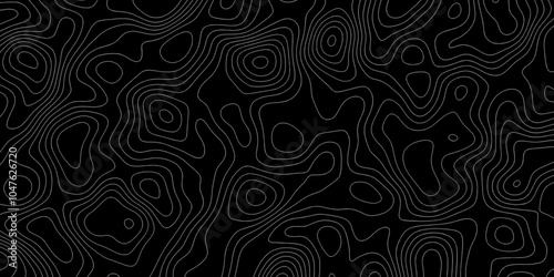 Topographic map in contour line light topographic topo contour map and ocean topographic line map. Natural printing illustrations of maps. Geographic mountain relief. Contour maps.