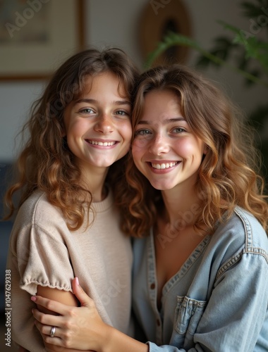 young girlfriends enjoying time together