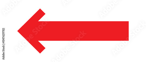 Arrow icon. long line arrow vector. flat style Arrow symbol. simple Arrow icon on a white background.